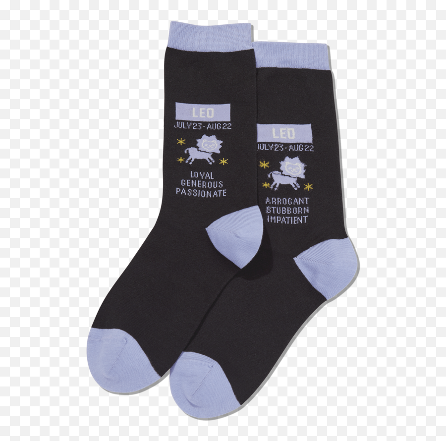 Leo Womenu0027s Crew Sock U2014 Homestyle Png