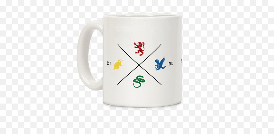 Download Hogwarts Minimal Crest Coffee Mug - Mug Full Size Coffee Cup Png,Coffee Mug Png