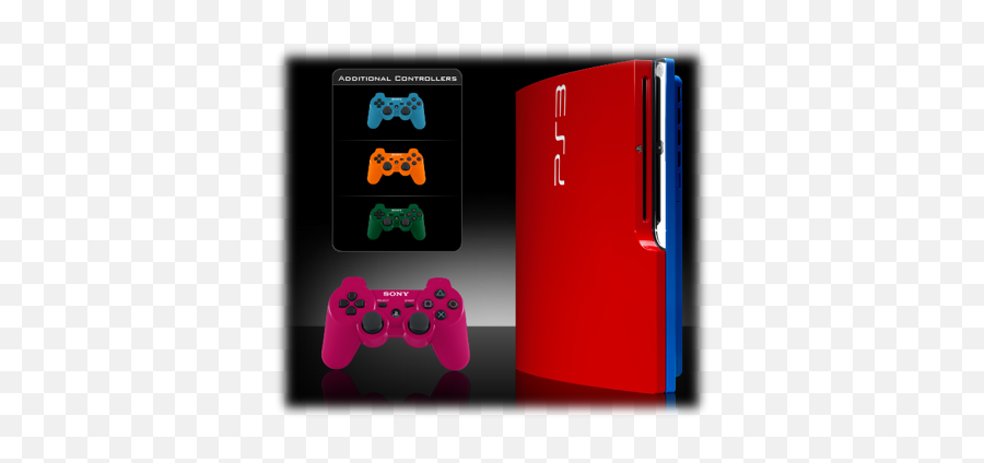 Custom Color Ps3 - Playstation 3 Color Controller Colors Png,Ps3 Png