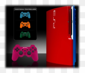 Custom Color Ps3 - Playstation 3 Color Controller Colors Png,Ps3 Png