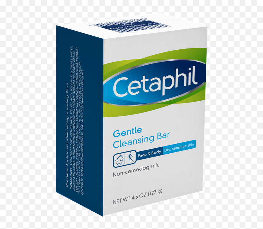 Cetaphil Gentle Cleansing Bar - Best Bar Soap For Feminine Hygiene Png,Dove Soap Logo