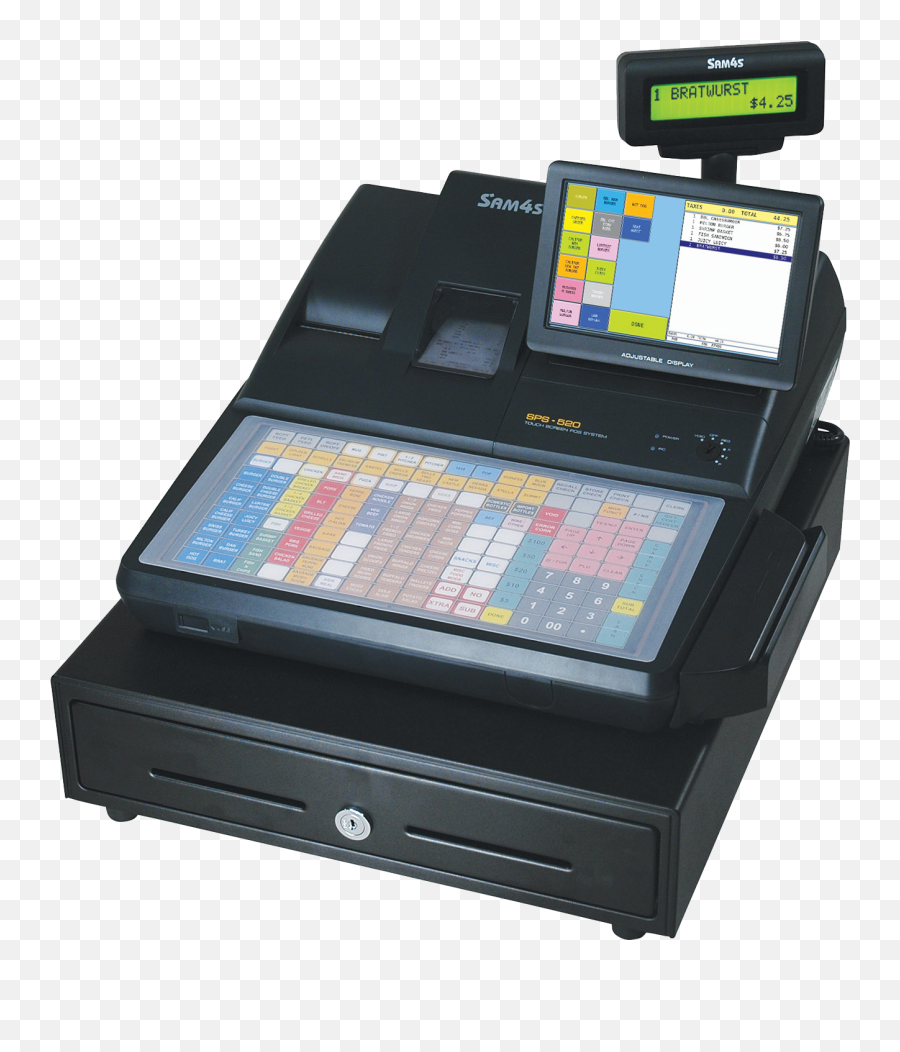 Used Cash Register And Equipment Sale - American Metro Sam4s Cash Register Manual Png,Cash Register Png