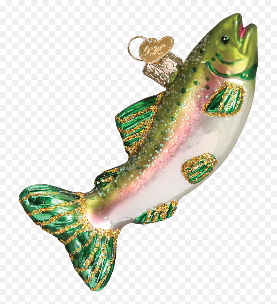 Hanging Christmas Ornaments Png - Alpine Rainbow Trout Christmas Ornaments Shark,Hanging Christmas Ornaments Png