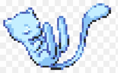 Pokemon Pixel Art Pocket Monsters - Pixel Pokemon Mew Gif Png,Mew Transparent