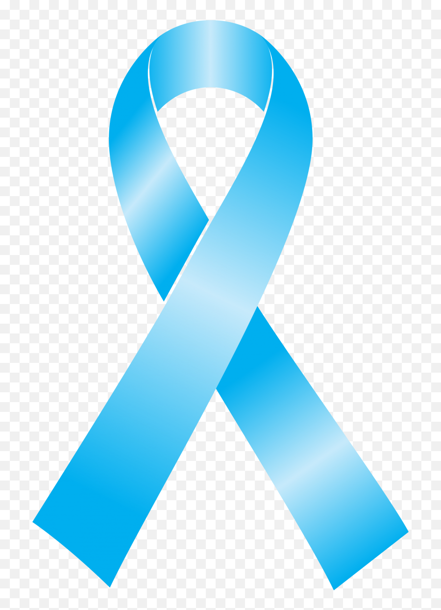 Prostate Cancer Awareness Ribbon Breast - Blue Ribbon Prostate Cancer Ribbon Transparent Background Png,Breast Cancer Awareness Ribbon Png