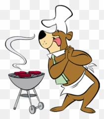Download Yogi Bear Making Food - Yogi Bear Food Png,Yogi Bear Png