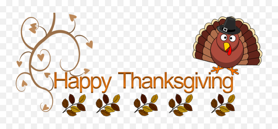 Happy Thanksgiving Banner Png Free - Transparent Happy Thanksgiving Clipart,Happy Thanksgiving Transparent Background
