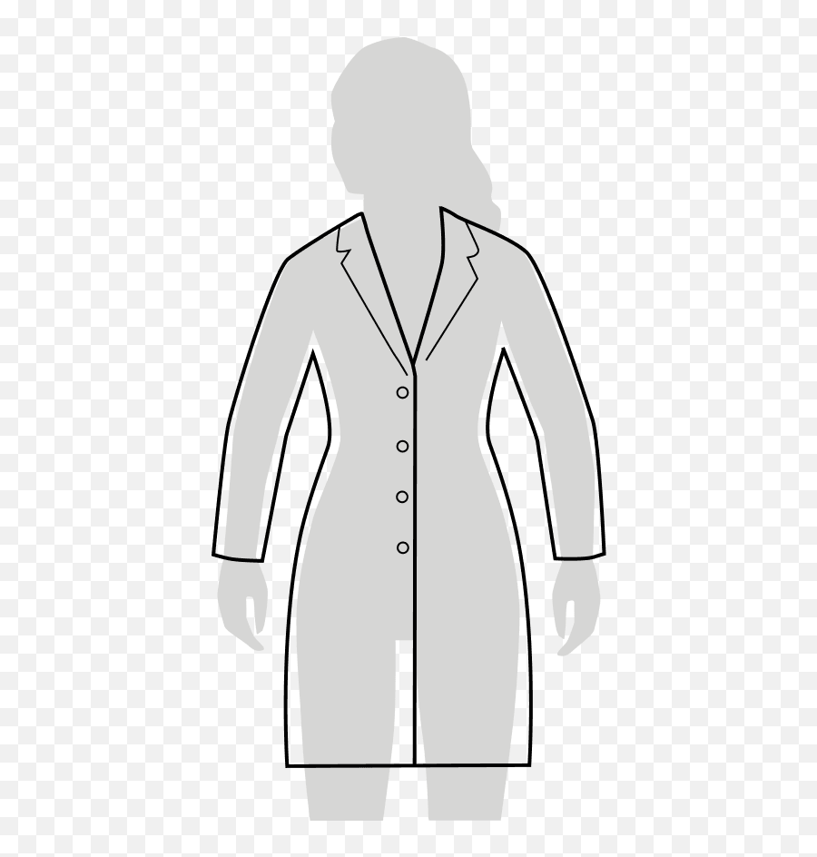 Medelita Fit Guide - Medelita Lab Coats Size Chart Png,Lab Coat Png