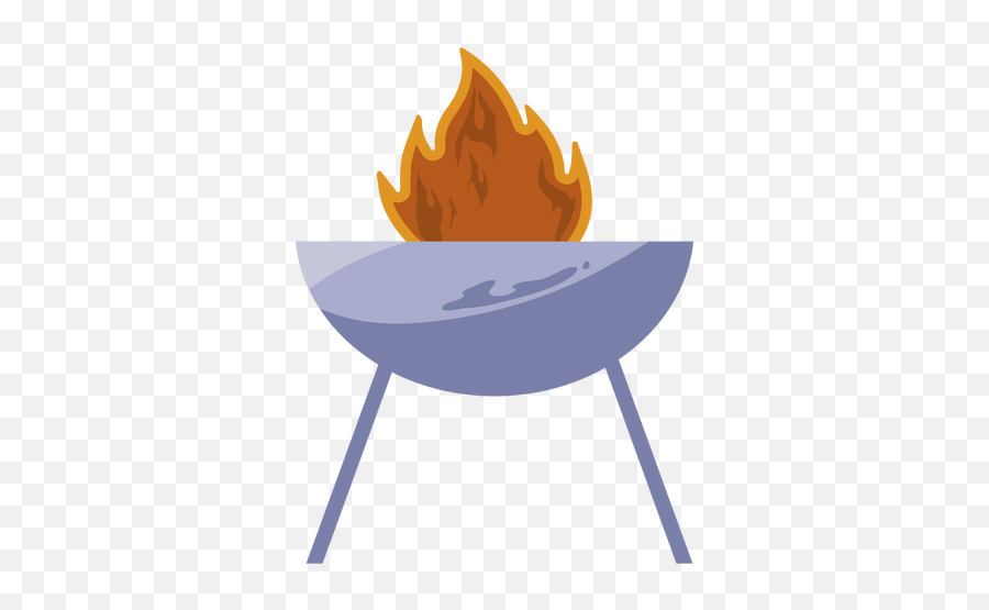 Flame Grill Pit Flat - Flame Png,Pit Png