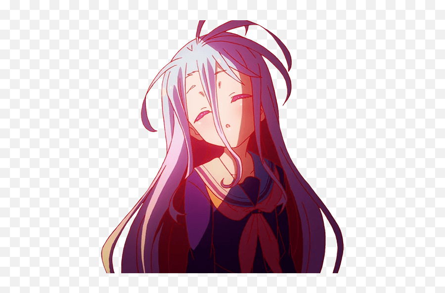 No Game Lifeu201d Stickers Set For Telegram - Hime Cut Png,No Game No Life Logo