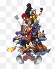Fictional Ii Coded Birth Hearts - Kingdom Hearts Re Coded Png,Kingdom Hearts Png