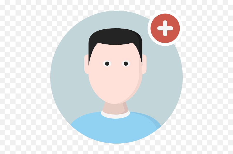 Man Avatar Person Human Free Icon - Scalable Vector Graphics Png,Add People Icon