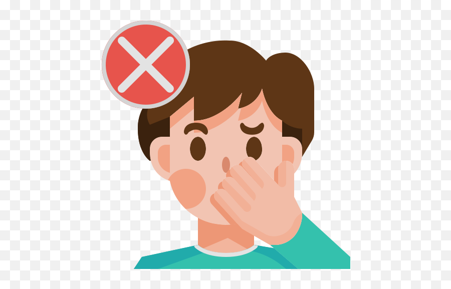 Dont Touch Face Free Icon Of Covid 19 - Avoid Touching Your Eyes Nose And Mouth Cartoon Png,Dont Touch Icon