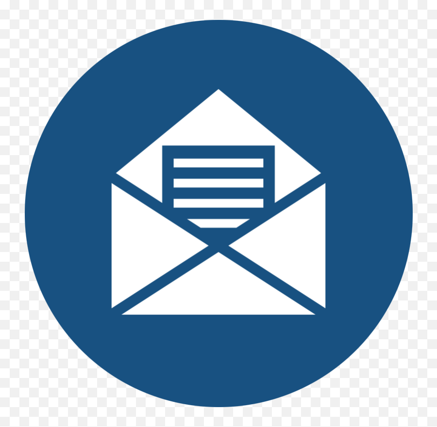 Notification Icon Png - Email Computer Icons Text Green Mail Icon Png,Blue Triangle Png