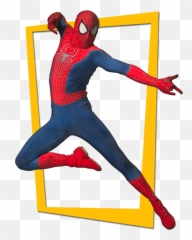 Superhero Party - Spiderman Theme Bay Area Andy Zandy Spiderman Png Frame Birthday,Spiderman Face Png