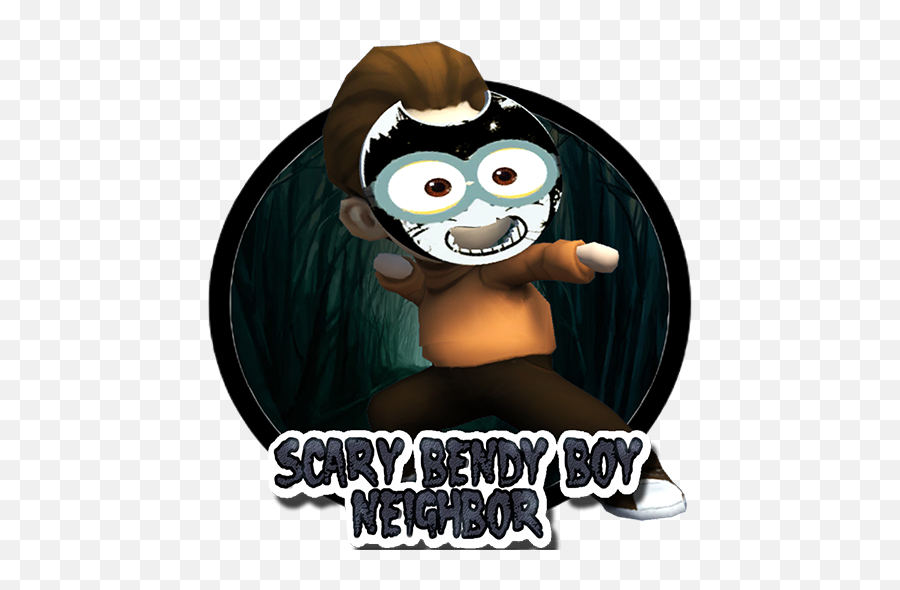 Scary Bendy Boy Neighbor 3d Apk 1 - Creepy Bendy Png,Bendy Icon