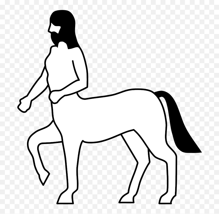Centaur Greek Mythology Computer Icons - Simple Easy Centaur Drawing Png,Centaur Icon