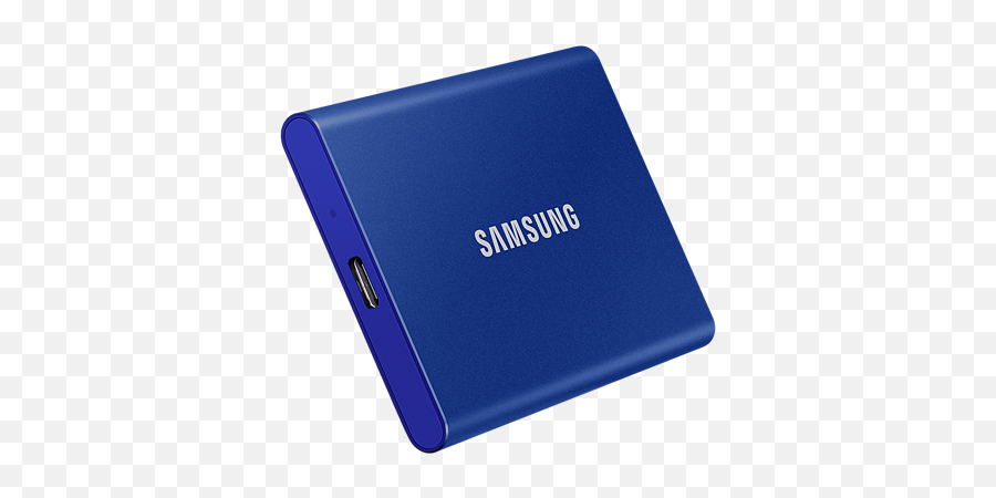 Samsung Portable Ssd T7 Usb 32 Gen2 Typ - C 1tb Indigo Blue Buy Samsung Group Png,Kingston Data Traveler Icon