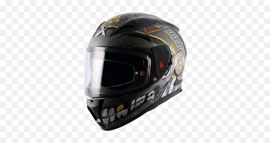 Axor Helmets Indiau2013 Page 5u2013 Moto Central - Axor Street Freedom Black Silver Helmet Png,Icon Egyptian Helmet