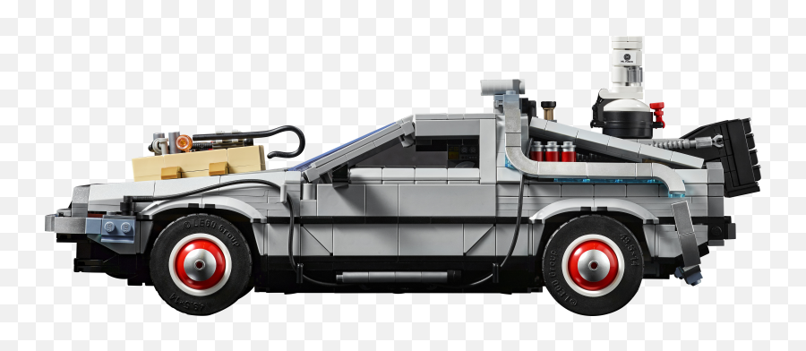 Lego Delorean From Back To The Future Officially Revealed - Backto The Future Car Png,Delorean Icon