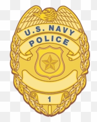 Police Badge Free Shipping Us Pre Cut One Inch Images - Us Police Badge Vector png