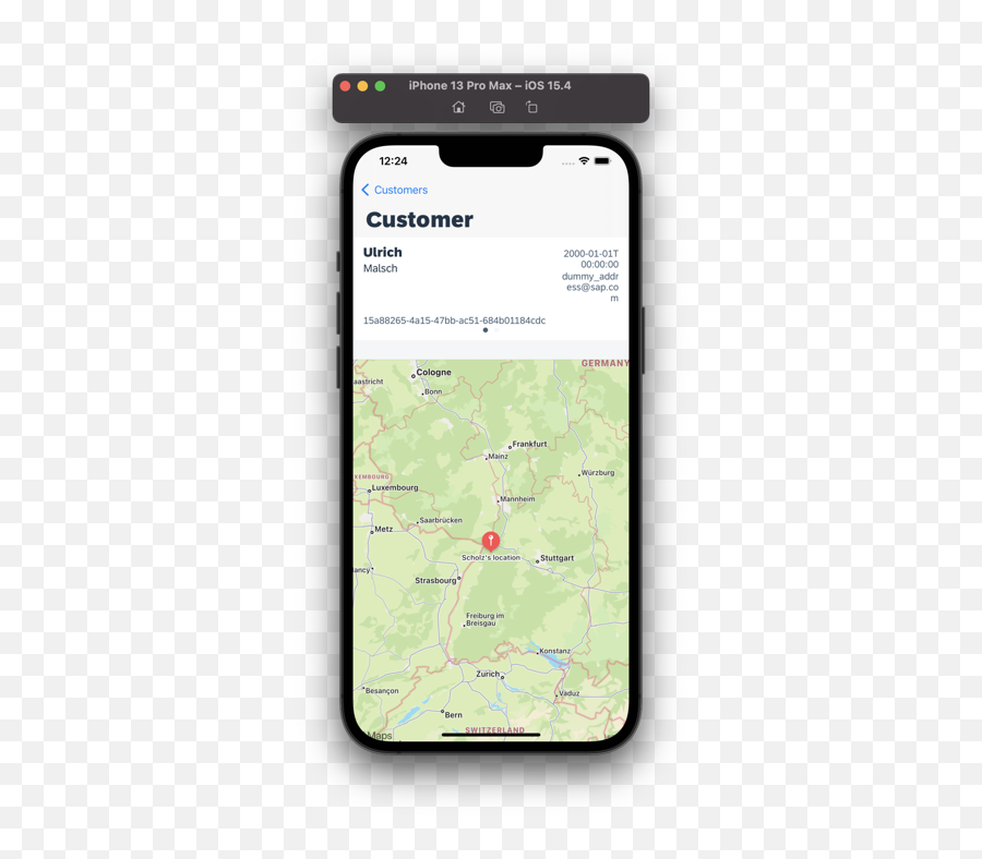 Extend Your Mdk App With A Map Custom Control Using - 13 Png,Ios 6 Maps Icon