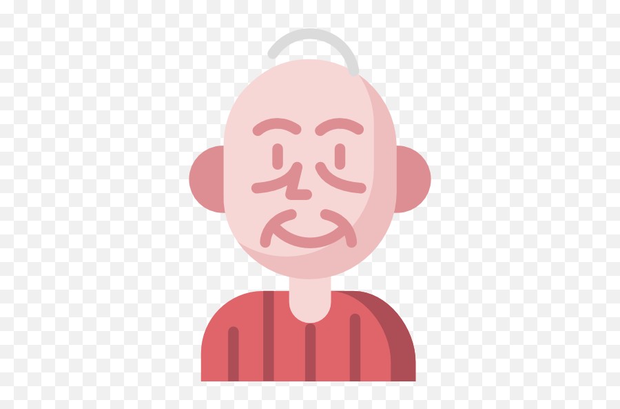 Old Man - Free Social Icons Happy Png,Pink Guy Icon