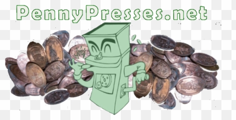 Penny Presses Find And Trade Pressed Pennies - Cash png