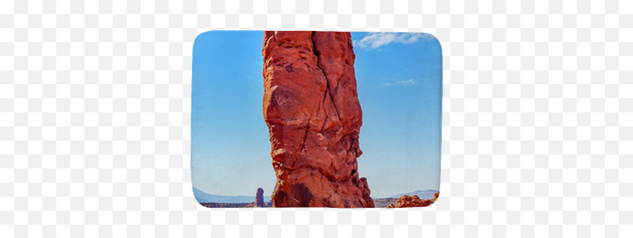 Bath Mat Rock Pillar Sandstone Hoodoo Arches National Park - Rock Desert Png,Icon Hoodoo