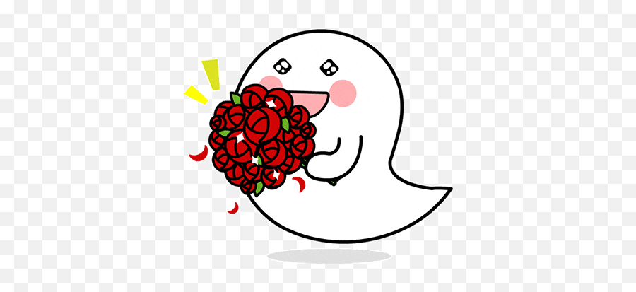 Cute Ghost Sticker - Cute Ghost Propose Discover U0026 Share Gifs Png,Cute Ghost Icon