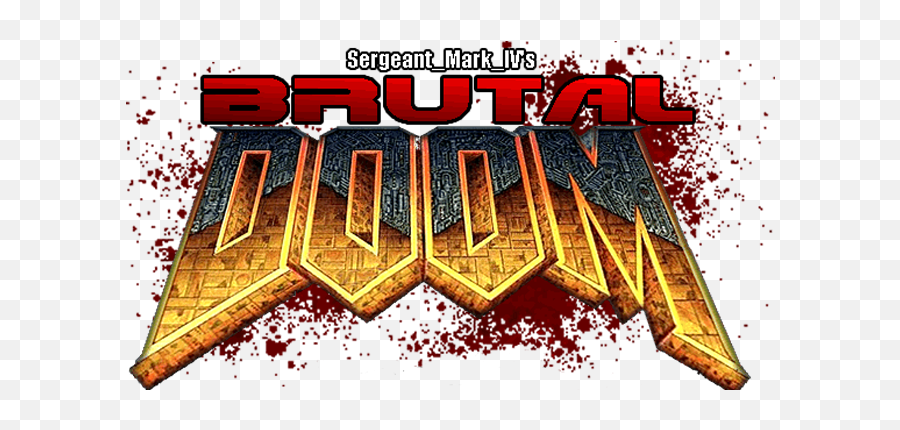 Brutal Doomu0027 Playlist Clear Logo - Playlist Clear Logos Brutal Doom Logo Png,Doom Logo Transparent