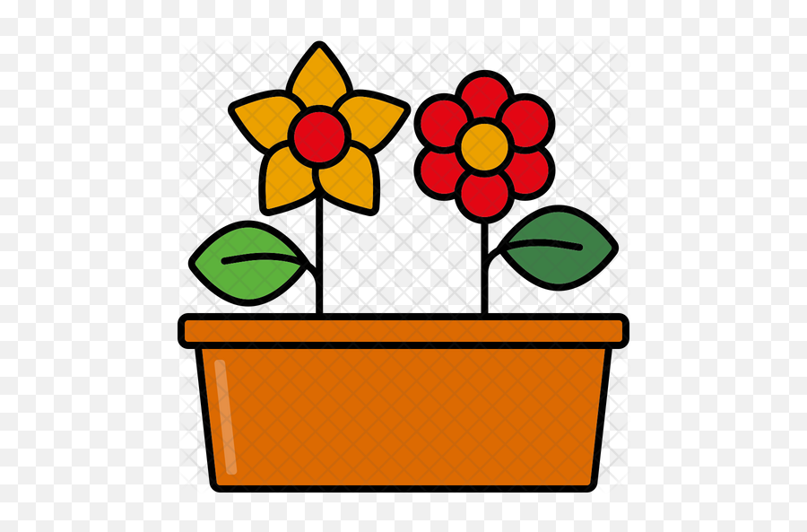 Flower Nursery Icon - Clip Art Png,Flower Bed Png