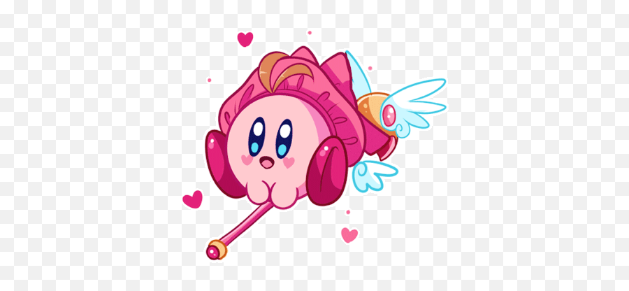 Cute Kirby Gif Tumblr Transparent - Lowgif Cardcaptor Sakura Gif Transparent Png,Kawaii Gif Transparent