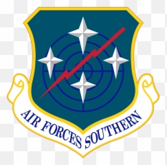 Air Forces Southern Shield Transparent Background - Us Space Command Logo png