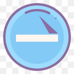 Download Apple Store Icon For Kids - Blue Full Size Circle png