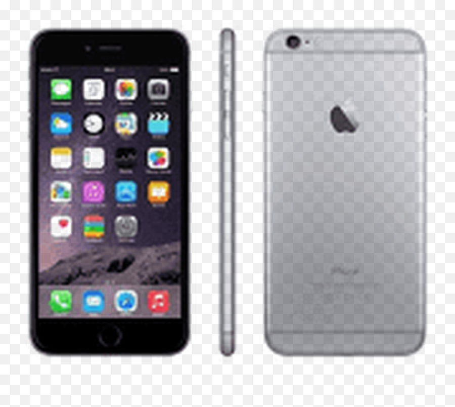 Apple Iphone 6 16gb Space Gray - Space Gray Iphone 6 Plus Png,Iphones Png