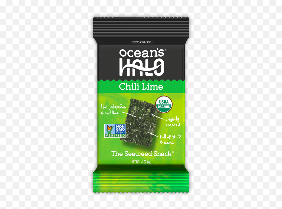 Oceanu0027s Halo - Wildfyr Seaweed Snacks Halo Png,Seaweed Png
