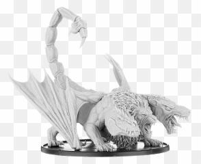 Download Art Monster Horror Chimera - Mierce Miniatures Chimera Png,Chimera Png