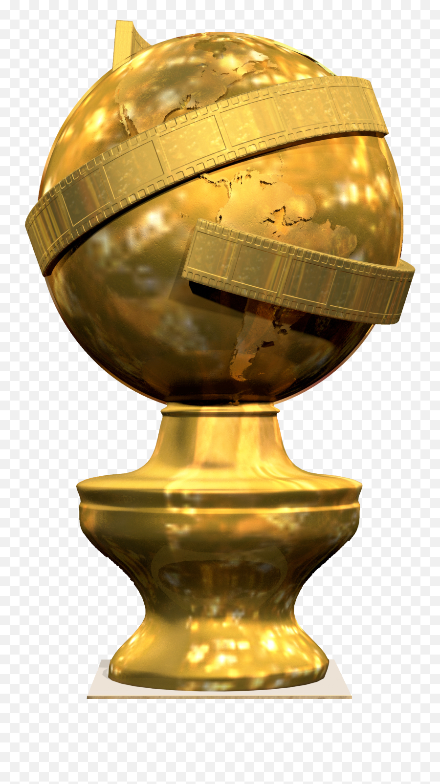 Golden Globe Png Picture - Golden Globe Award Transparent Background,Gold Globe Png