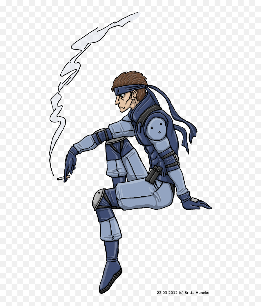 Transparent Solid Snake Fanart - Solid Snake Fanart Transparent Png,Solid Snake Transparent