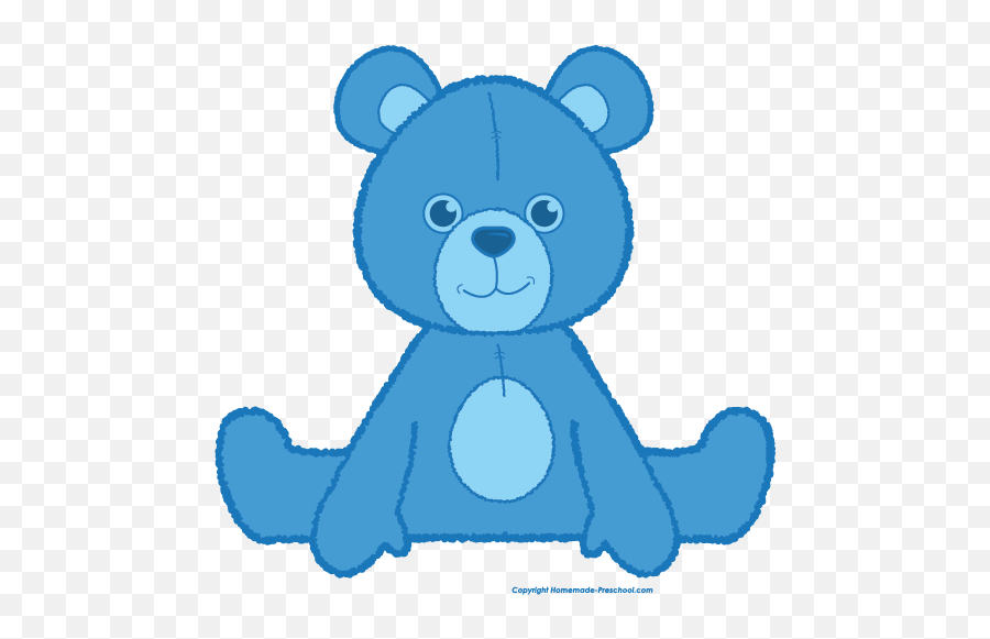 Blue Teddy Bear Clipart Png 6 Image - Cartoon Teddy Bear Png,Bear Transparent