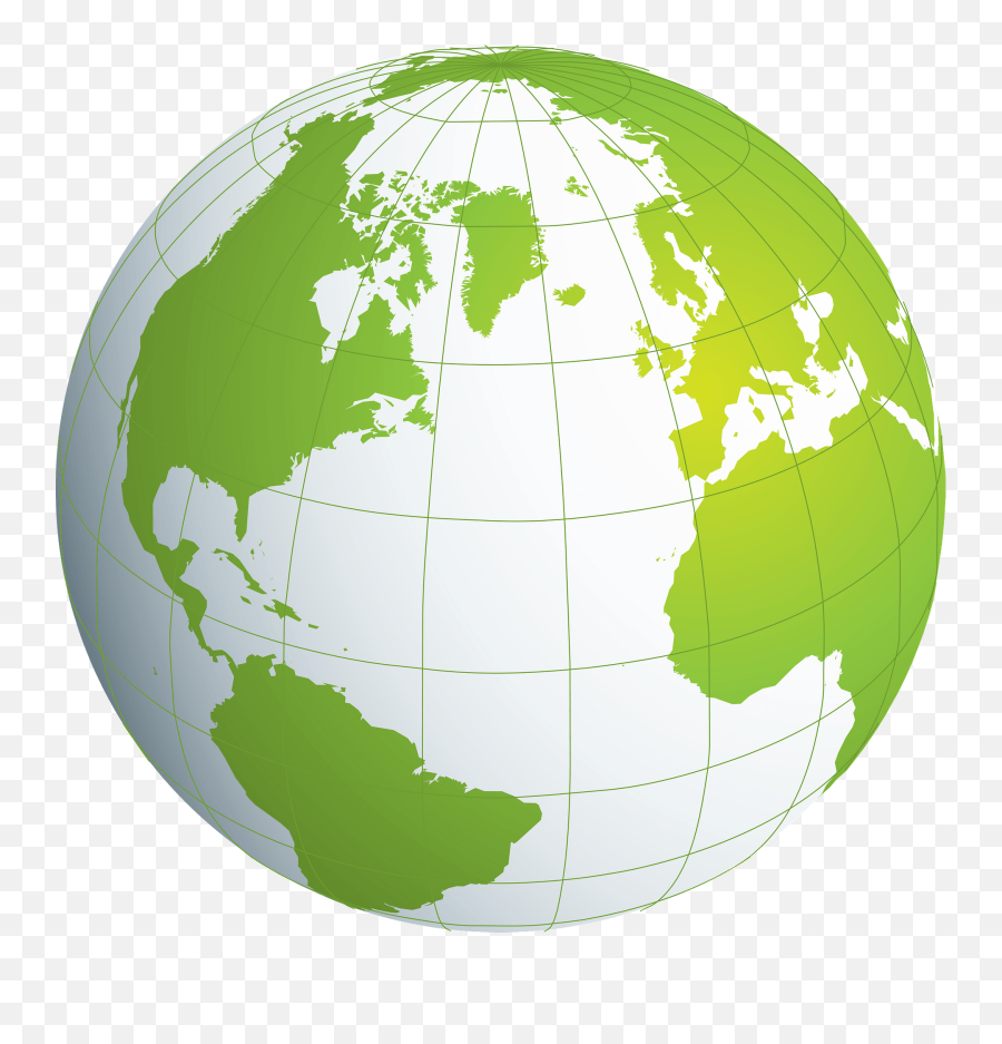 Globe Earth World - Green Globe Png,Globalization Png