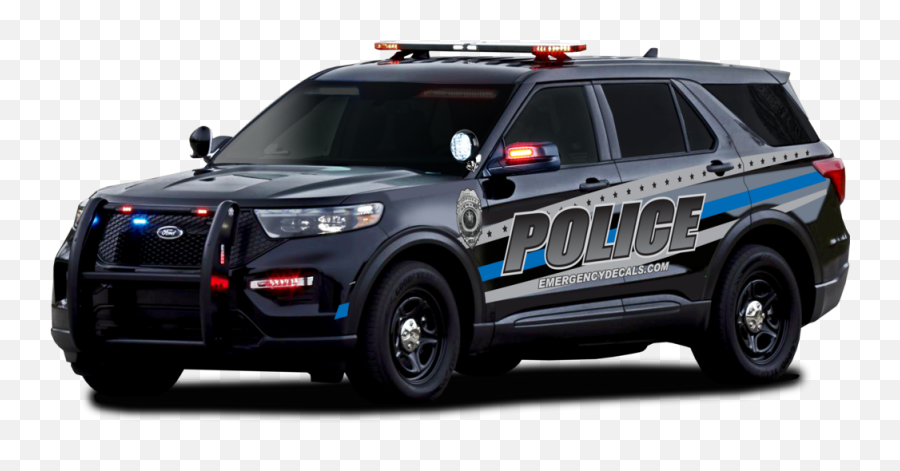 Emergency Decals U2013 Your 1 Vehicle Graphic Provider - Police Thin Blue Line Car Png,Thin Blue Line Png