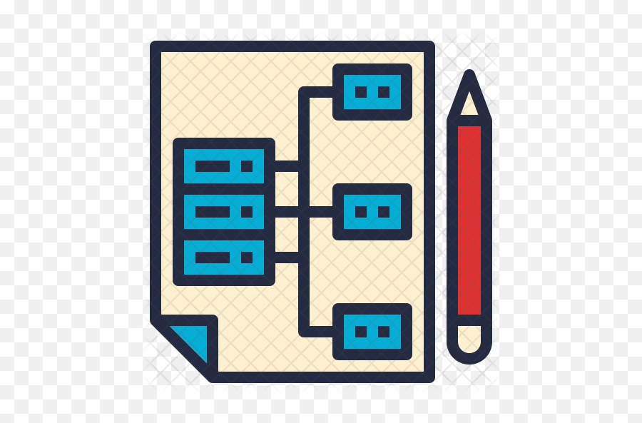 Data Architecture Icon Of Colored - System Design Icon Png,Architecture Icon Png