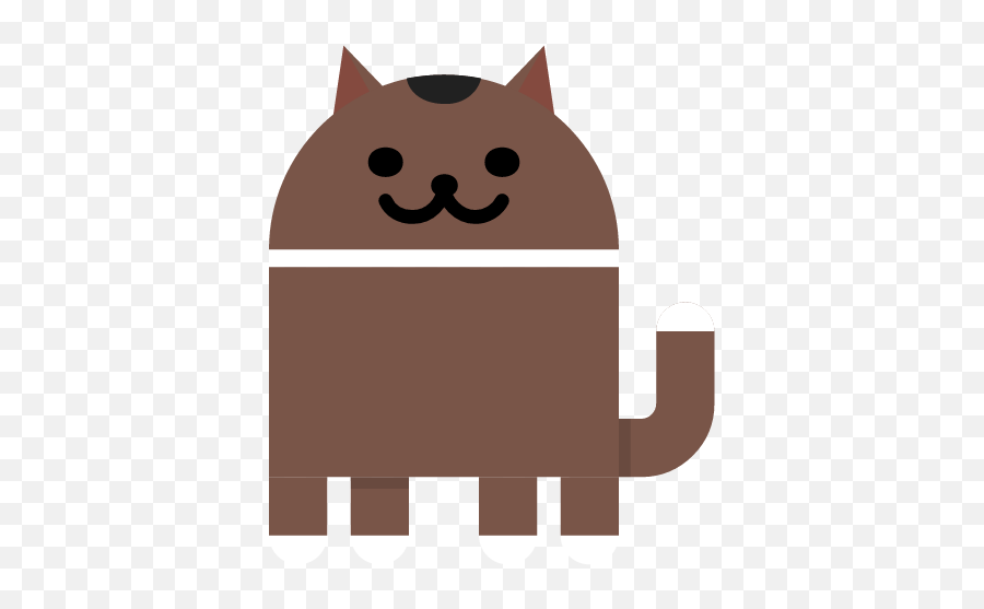 Android 7 - Easteregg Cat Android 8 Png,Android Nougat Logo