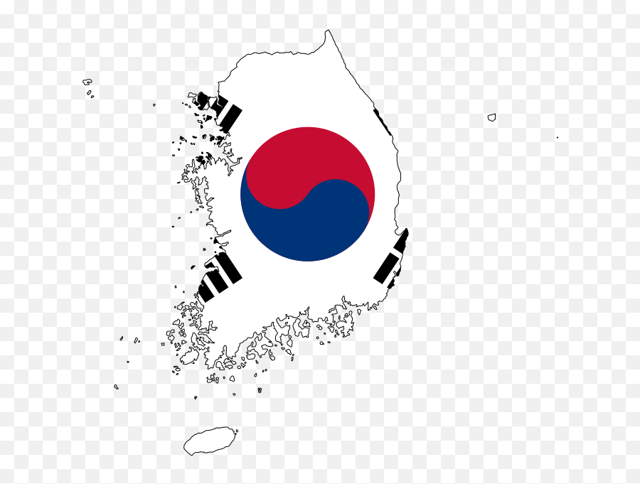 Contact - South Korea Flag On Country Png,South Korea Png