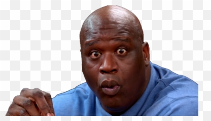 Shaq Feels The - Shaq Suprised Face Png,Shaq Png