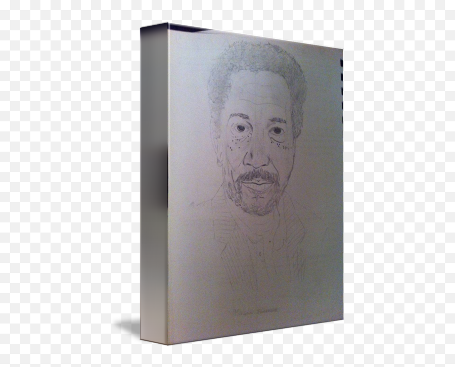 Morgan Freeman By Ben Rahman - Sketch Png,Morgan Freeman Png