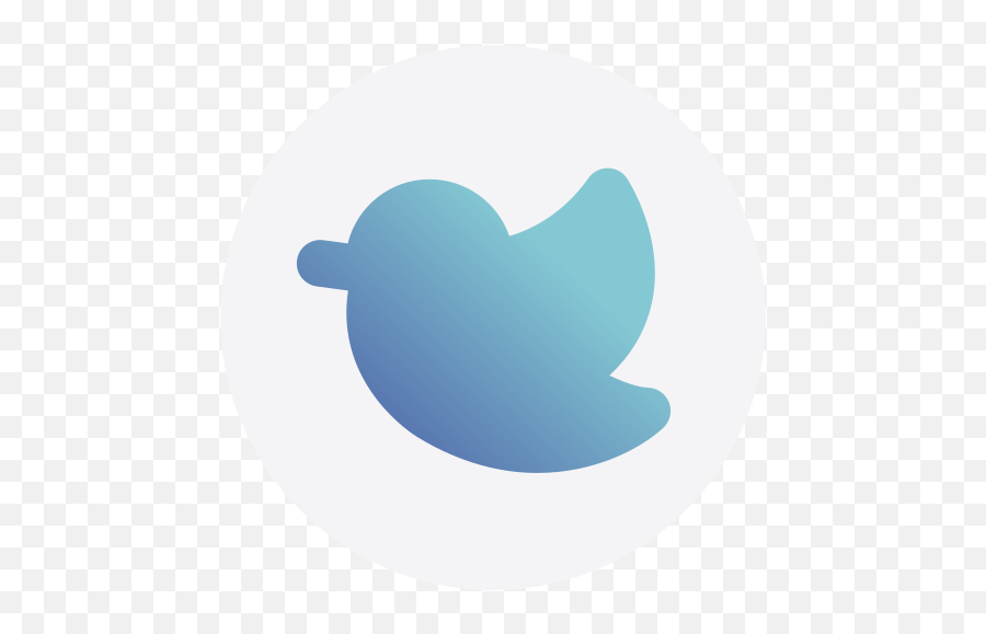Twitter Logo Free Icon Of Social Media - Free Circle Png,Twitter Logo Icon