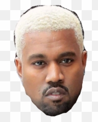 Kanye West Ye Freetoedit - Sticker by lucymarajpink Bleached Hair png